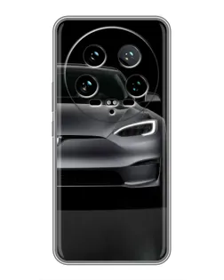 Чехол для Xiaomi 14 Ultra с картинкой «Tesla Model S Look» Чехол для Xiaomi 14 Ultra с картинкой «Tesla Model S Look»