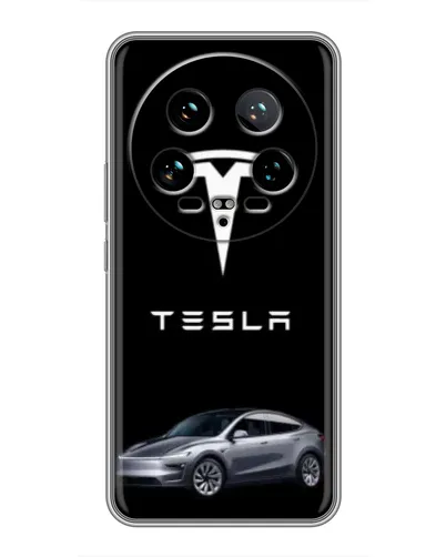 Чехол для Xiaomi 14 Ultra с картинкой «Tesla Model Y» Чехол для Xiaomi 14 Ultra с картинкой «Tesla Model Y»