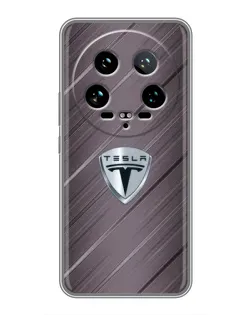 Чехол для Xiaomi 14 Ultra с картинкой «Металлическая текстура Tesla» Чехол для Xiaomi 14 Ultra с картинкой «Металлическая текстура Tesla»