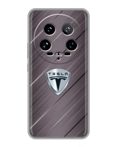 Чехол для Xiaomi 14 Ultra с картинкой «Металлическая текстура Tesla» Чехол для Xiaomi 14 Ultra с картинкой «Металлическая текстура Tesla»