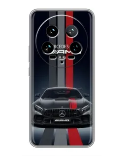 Чехол для Xiaomi 14 Ultra с картинкой «Mercedes — белый карбон» Чехол для Xiaomi 14 Ultra с картинкой «Mercedes — белый карбон»