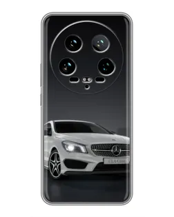 Чехол для Xiaomi 14 Ultra с картинкой «Mercedes AMG GT Silver» Чехол для Xiaomi 14 Ultra с картинкой «Mercedes AMG GT Silver»