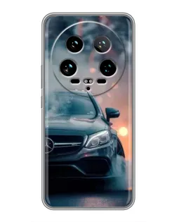 Чехол для Xiaomi 14 Ultra с картинкой «Mercedes — ночной город» Чехол для Xiaomi 14 Ultra с картинкой «Mercedes — ночной город»
