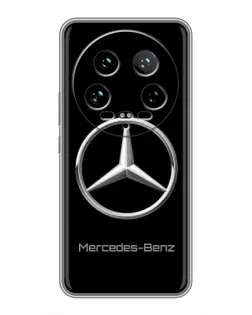 Чехол для Xiaomi 14 Ultra с картинкой «Mercedes Silver Logo»