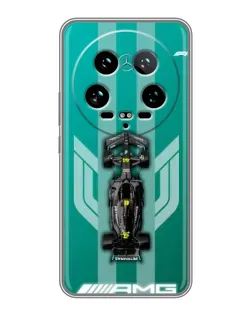 Чехол для Xiaomi 14 Ultra с картинкой «Mercedes AMG Petronas»