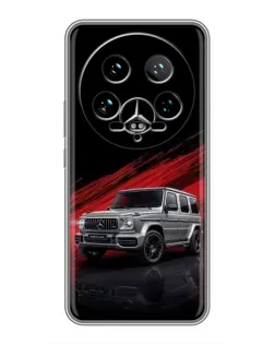 Чехол для Xiaomi 14 Ultra с картинкой «Mercedes G-Class красный»