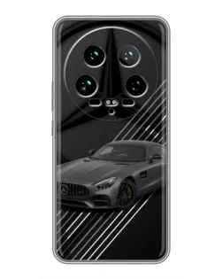 Чехол для Xiaomi 14 Ultra с картинкой «Mercedes AMG — графика»