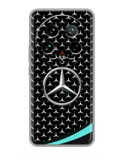 Чехол для Xiaomi 14 Ultra с картинкой «Mercedes — бирюзовый акцент»