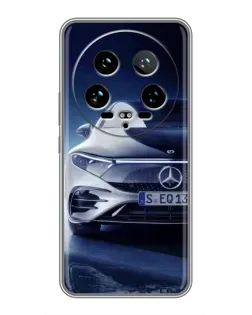 Чехол для Xiaomi 14 Ultra с картинкой «Mercedes EQ — будущее»