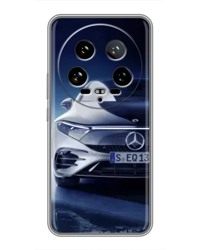 Чехол для Xiaomi 14 Ultra с картинкой «Mercedes EQ — будущее»