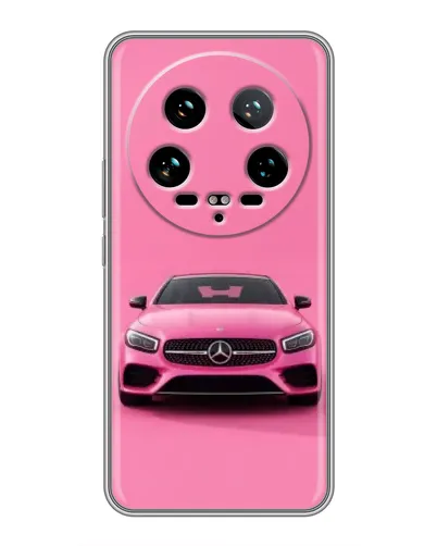 Чехол для Xiaomi 14 Ultra с картинкой «Розовый Mercedes AMG» Чехол для Xiaomi 14 Ultra с картинкой «Розовый Mercedes AMG»