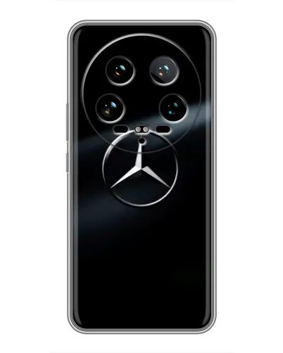 Чехол для Xiaomi 14 Ultra с картинкой «Mercedes на металле» Чехол для Xiaomi 14 Ultra с картинкой «Mercedes на металле»