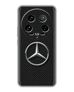 Чехол для Xiaomi 14 Ultra с картинкой «Карбоновый Mercedes стиль» Чехол для Xiaomi 14 Ultra с картинкой «Карбоновый Mercedes стиль»