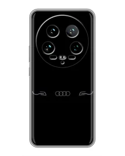 Чехол для Xiaomi 14 Ultra с картинкой «Audi — световой подпись» Чехол для Xiaomi 14 Ultra с картинкой «Audi — световой подпись»