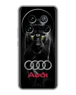 Чехол для Xiaomi 14 Ultra с картинкой «Пантера и Audi»