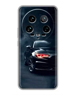 Чехол для Xiaomi 14 Ultra с картинкой «Audi — хищный взгляд»