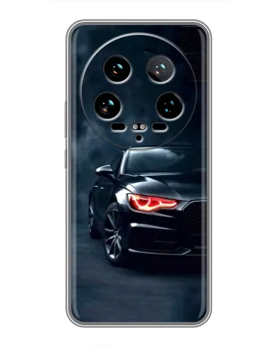 Чехол для Xiaomi 14 Ultra с картинкой «Audi — хищный взгляд»