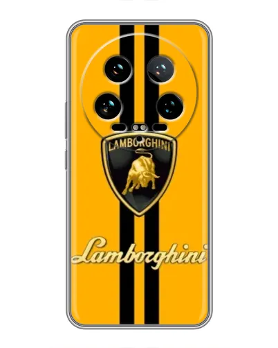 Чехол для Xiaomi 14 Ultra с картинкой «Lamborghini Stripe желтый» Чехол для Xiaomi 14 Ultra с картинкой «Lamborghini Stripe желтый»
