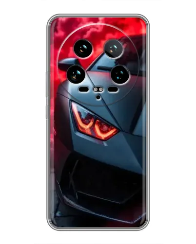 Чехол для Xiaomi 14 Ultra с картинкой «Lamborghini красное сияние» Чехол для Xiaomi 14 Ultra с картинкой «Lamborghini красное сияние»
