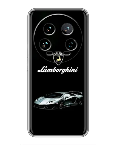 Чехол для Xiaomi 14 Ultra с картинкой «Логотип Lamborghini классика» Чехол для Xiaomi 14 Ultra с картинкой «Логотип Lamborghini классика»