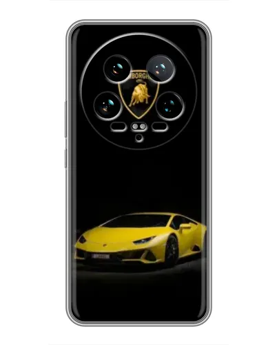 Чехол для Xiaomi 14 Ultra с картинкой «Lamborghini желтый акцент» Чехол для Xiaomi 14 Ultra с картинкой «Lamborghini желтый акцент»