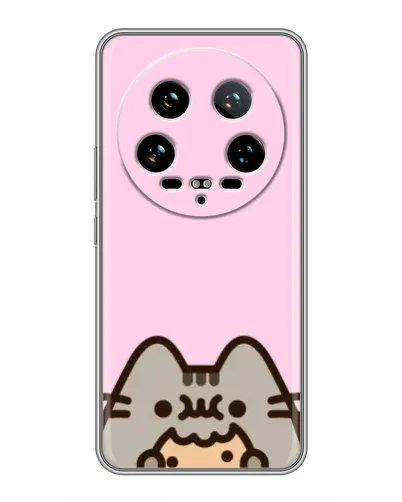 Чехол для Xiaomi 14 Ultra с картинкой «Pusheen и печенье» Чехол для Xiaomi 14 Ultra с картинкой «Pusheen и печенье»