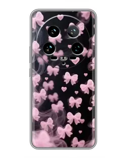 Чехол для Xiaomi 14 Ultra с картинкой «Неоновое кружево»
