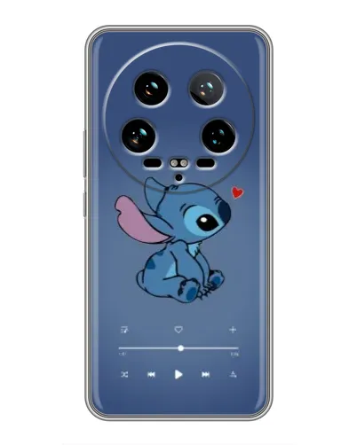 Чехол для Xiaomi 14 Ultra с картинкой «Музыкальный Stitch» Чехол для Xiaomi 14 Ultra с картинкой «Музыкальный Stitch»