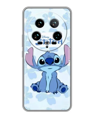 Чехол для Xiaomi 14 Ultra с картинкой «Stitch среди цветов» Чехол для Xiaomi 14 Ultra с картинкой «Stitch среди цветов»