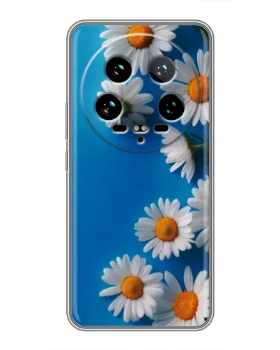 Чехол для Xiaomi 14 Ultra с картинкой «Белоснежные маргаритки»