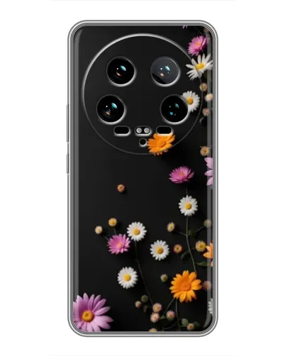 Чехол для Xiaomi 14 Ultra с картинкой «Цветочная композиция»