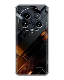 Чехол для Xiaomi 14 Ultra с картинкой «Черные геометрические блоки» Чехол для Xiaomi 14 Ultra с картинкой «Черные геометрические блоки»