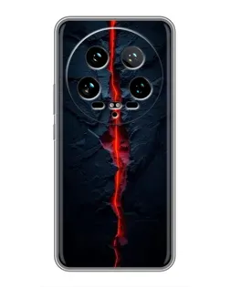Чехол для Xiaomi 14 Ultra с картинкой «Kрасная лавовая трещина» Чехол для Xiaomi 14 Ultra с картинкой «Kрасная лавовая трещина»
