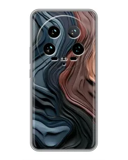 Чехол для Xiaomi 14 Ultra с картинкой «Цветные волны каньона» Чехол для Xiaomi 14 Ultra с картинкой «Цветные волны каньона»