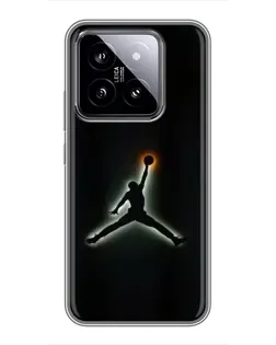 Чехол для Xiaomi 14 с картинкой «Jordan Gradient Logo» Чехол для Xiaomi 14 с картинкой «Jordan Gradient Logo»
