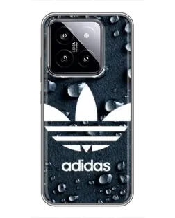 Чохол для Xiaomi 14 з картинкою «Adidas Trefoil Blue» Чохол для Xiaomi 14 з картинкою «Adidas Trefoil Blue»