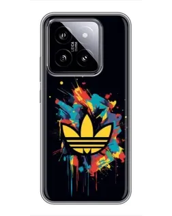 Чохол для Xiaomi 14 з картинкою «Adidas Splash» Чохол для Xiaomi 14 з картинкою «Adidas Splash»