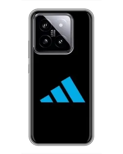 Чохол для Xiaomi 14 з картинкою «Adidas Cyan Logo» Чохол для Xiaomi 14 з картинкою «Adidas Cyan Logo»