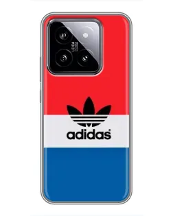 Чохол для Xiaomi 14 з картинкою «Ретро блоки Adidas» Чохол для Xiaomi 14 з картинкою «Ретро блоки Adidas»