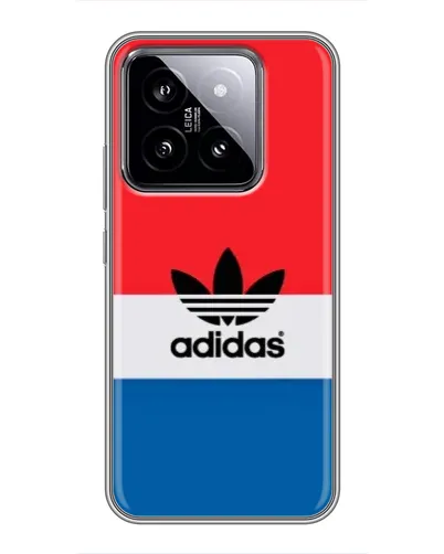Чохол для Xiaomi 14 з картинкою «Ретро блоки Adidas» Чохол для Xiaomi 14 з картинкою «Ретро блоки Adidas»