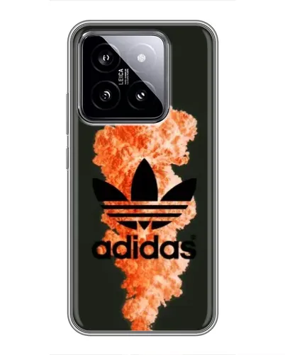 Чохол для Xiaomi 14 з картинкою «Помаранчевий дим Adidas» Чохол для Xiaomi 14 з картинкою «Помаранчевий дим Adidas»