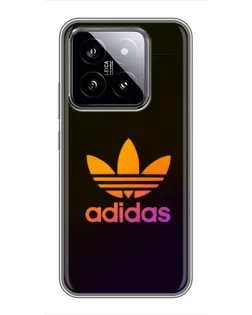 Чохол для Xiaomi 14 з картинкою «Градієнт Adidas» Чохол для Xiaomi 14 з картинкою «Градієнт Adidas»