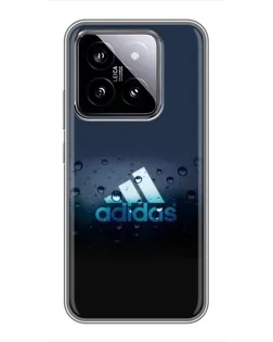 Чохол для Xiaomi 14 з картинкою «Adidas Water Drops» Чохол для Xiaomi 14 з картинкою «Adidas Water Drops»