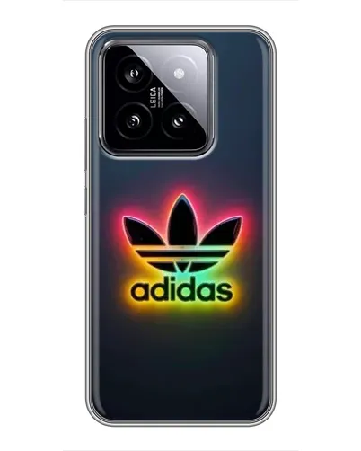 Чохол для Xiaomi 14 з картинкою «Неоновий Adidas» Чохол для Xiaomi 14 з картинкою «Неоновий Adidas»