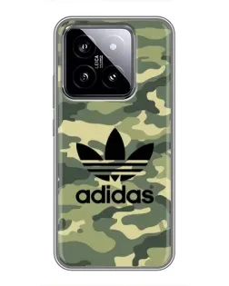 Чохол для Xiaomi 14 з картинкою «Мілітарі стиль Adidas» Чохол для Xiaomi 14 з картинкою «Мілітарі стиль Adidas»
