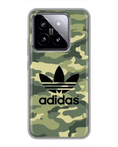 Чохол для Xiaomi 14 з картинкою «Мілітарі стиль Adidas» Чохол для Xiaomi 14 з картинкою «Мілітарі стиль Adidas»