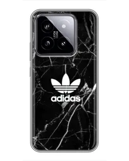 Чохол для Xiaomi 14 з картинкою «Білий мармур Adidas» Чохол для Xiaomi 14 з картинкою «Білий мармур Adidas»