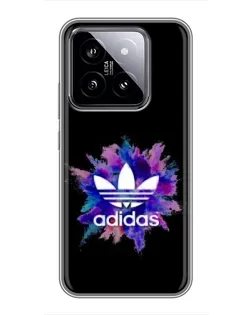 Чохол для Xiaomi 14 з картинкою «Вибух фарб Adidas»
