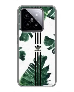 Чохол для Xiaomi 14 з картинкою «Пальмове листя адідас»