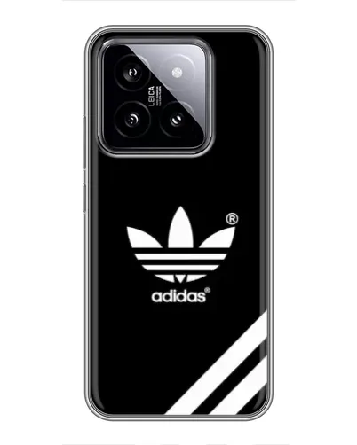 Чохол для Xiaomi 14 з картинкою «Adidas з діагональними смугами» Чохол для Xiaomi 14 з картинкою «Adidas з діагональними смугами»